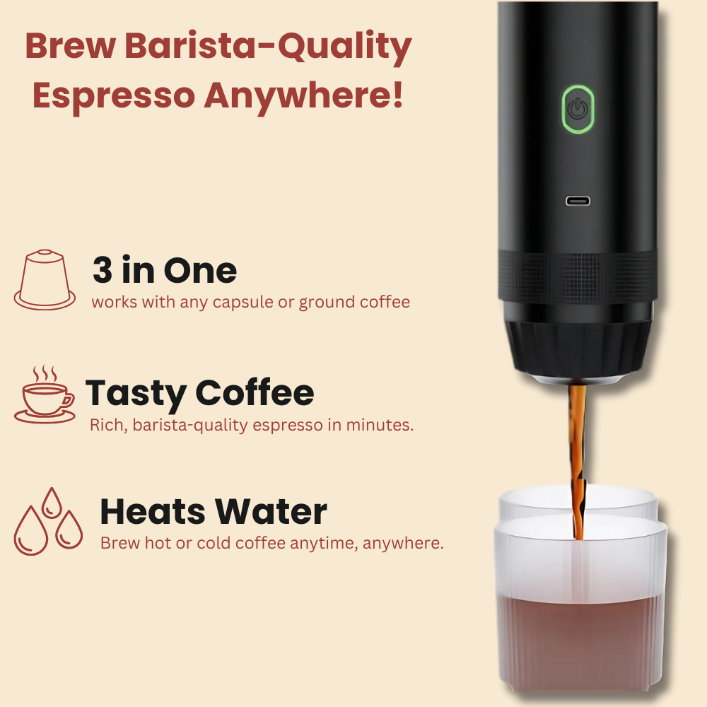 BrewDash - Portable Espresso Master